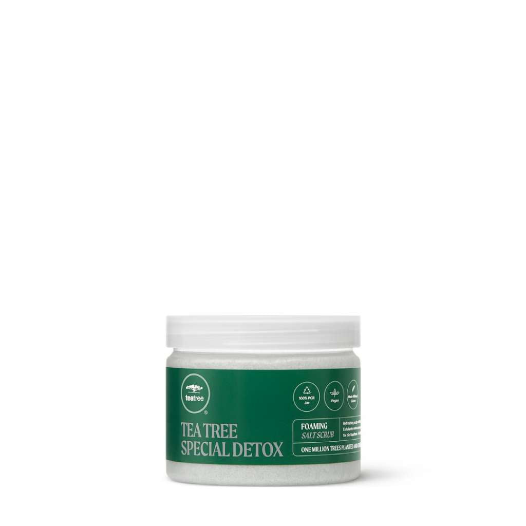 TEA TREE SPECIAL DETOX FOAMING SALT SCRUB