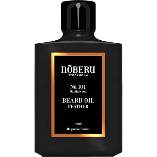NOBERU No102 Amber-lime BEARD OIL FEATHER 30ML